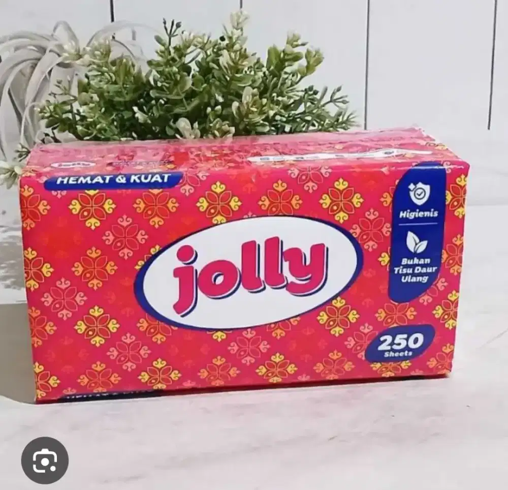 Tisu jolly 2 ply 250 sheet