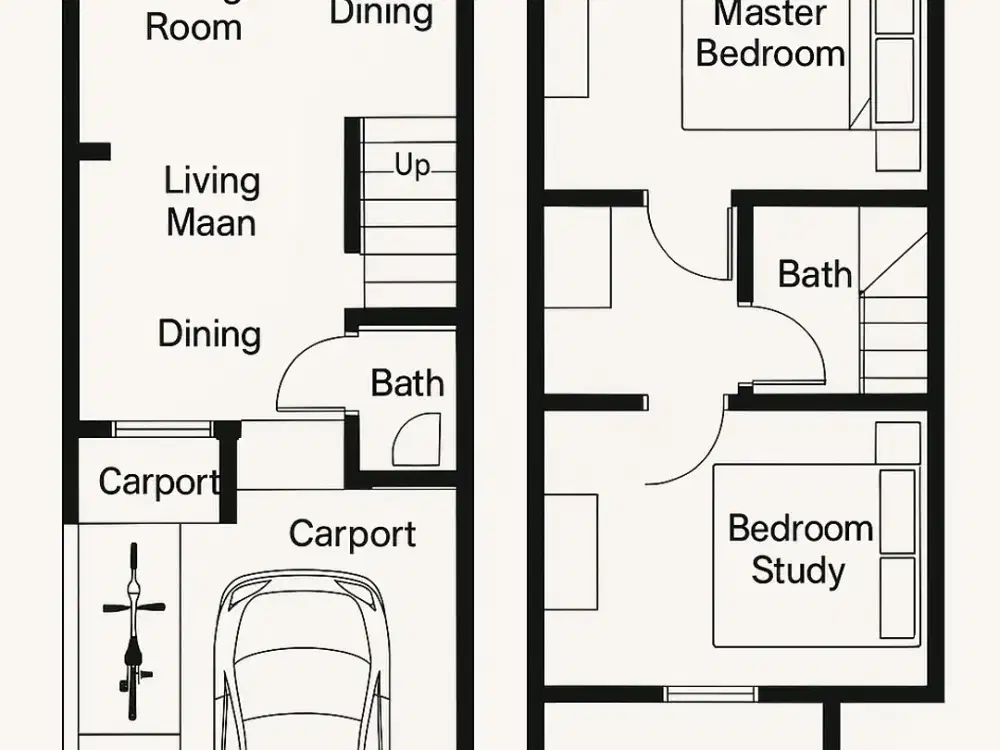 Jual Rumah  Bagus Komplek DPR  Legalitas SHM