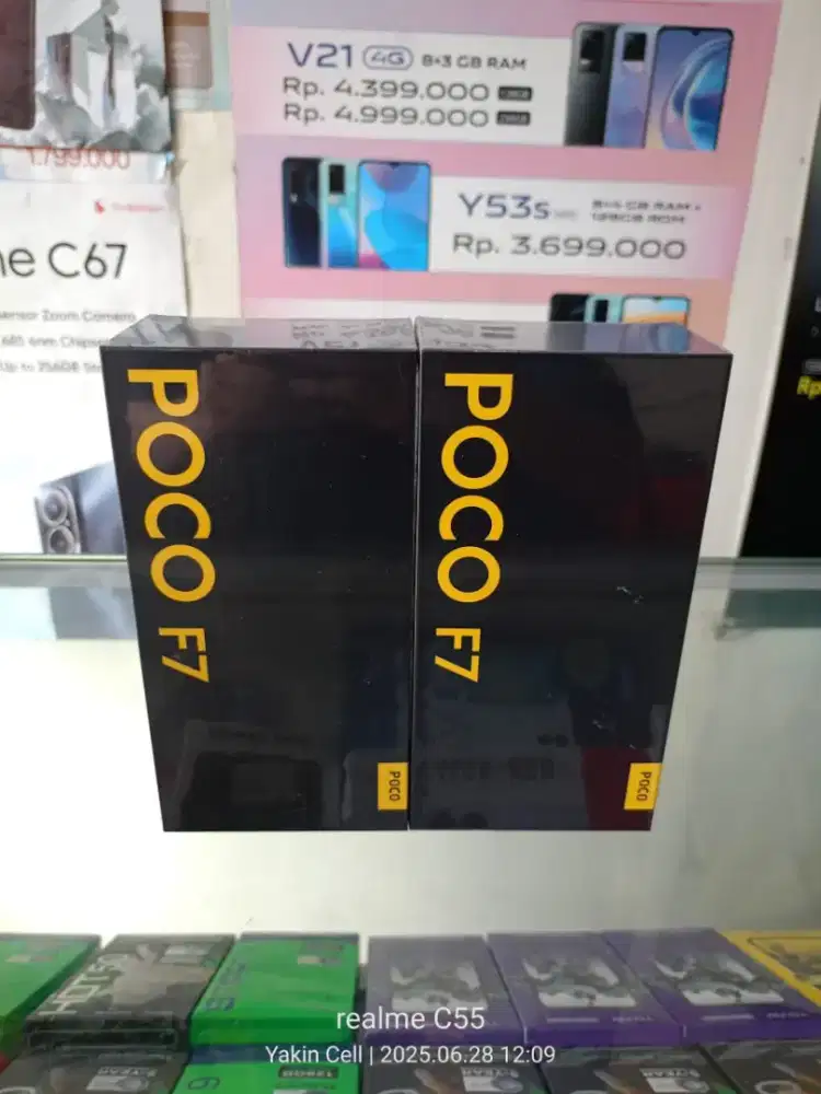 Poco F7  5G 12/512 GB Snapdragon 8s Gen 4 Batre 6500 Garansi Resmi