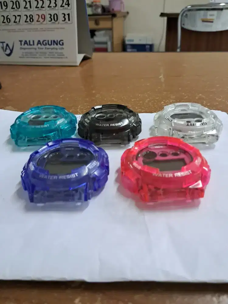 Kepala JAM MIRETE ANTI AIR KONDISI BARU NORMAL tanpa kalep / tali