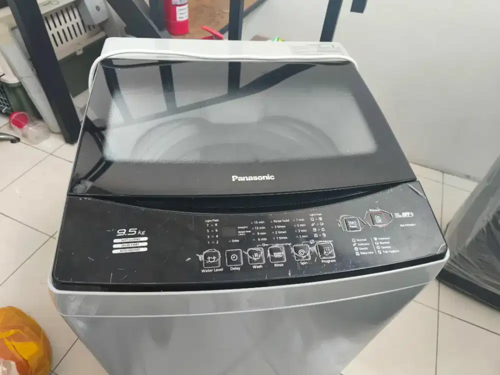 Mesin cuci 9,5 kg panasonic kondisi normal