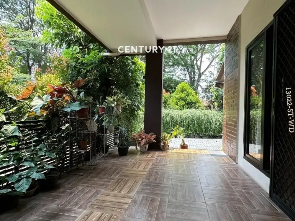 Dijual rumah posisi hook & full furnished di Graha Bintaro