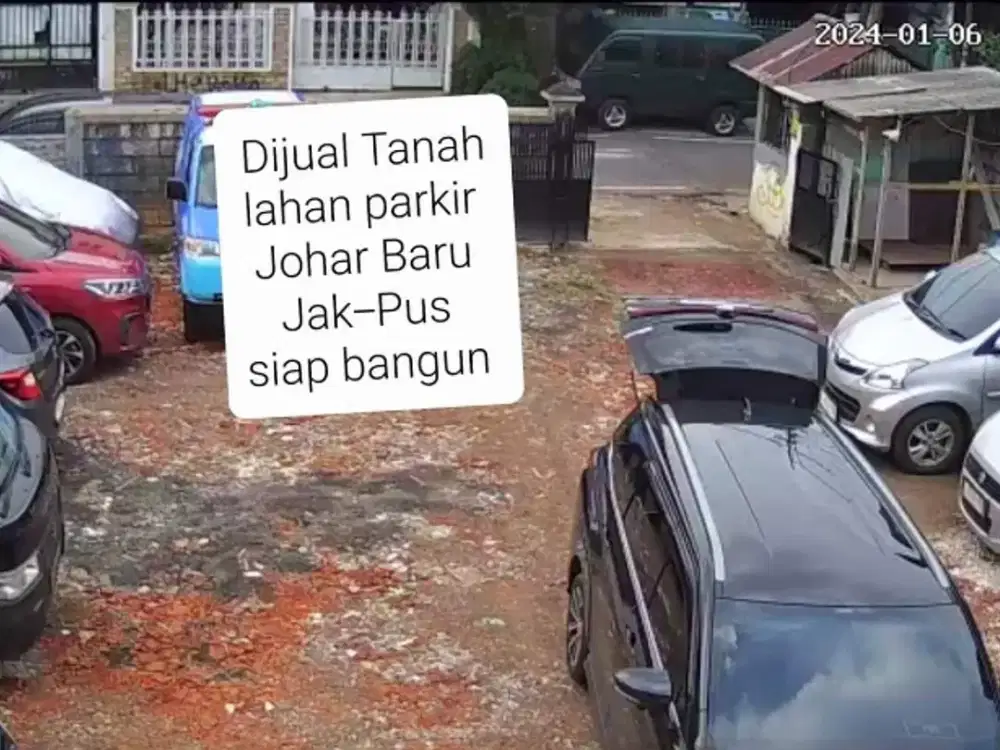 JUAL CEPAT TANAH MURAH 300M² JOHAR  BARU SENEN JAKARTA PUSAT