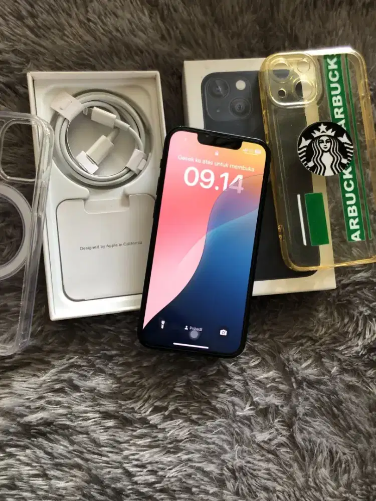 iPhone 13 Mini 256Gb BH99% Mitracare Ex Ibox Resmi