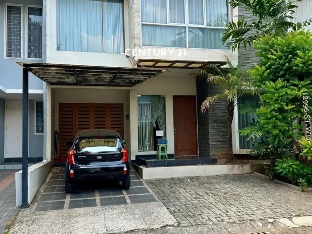 Dijual rumah depan taman & siap huni di sektor 9 Bintaro