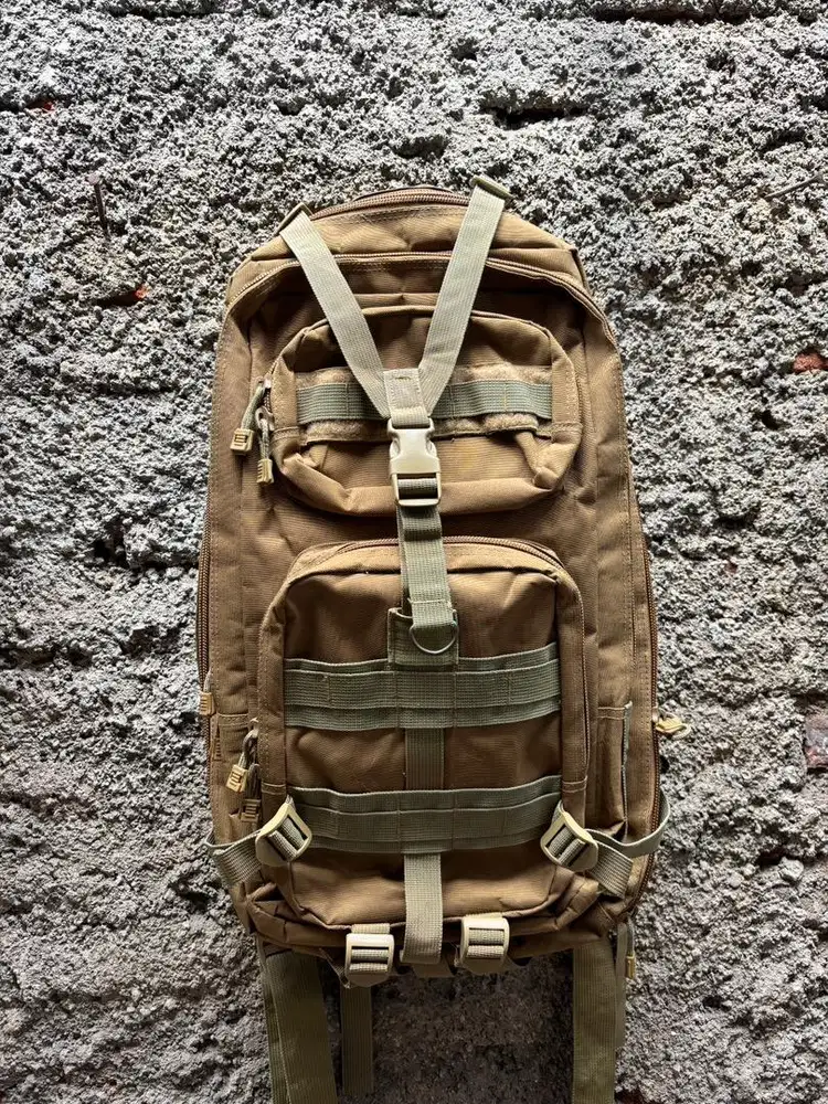 Ransel military | Ransel Tactical kHaki | Tas Militer | Tactical