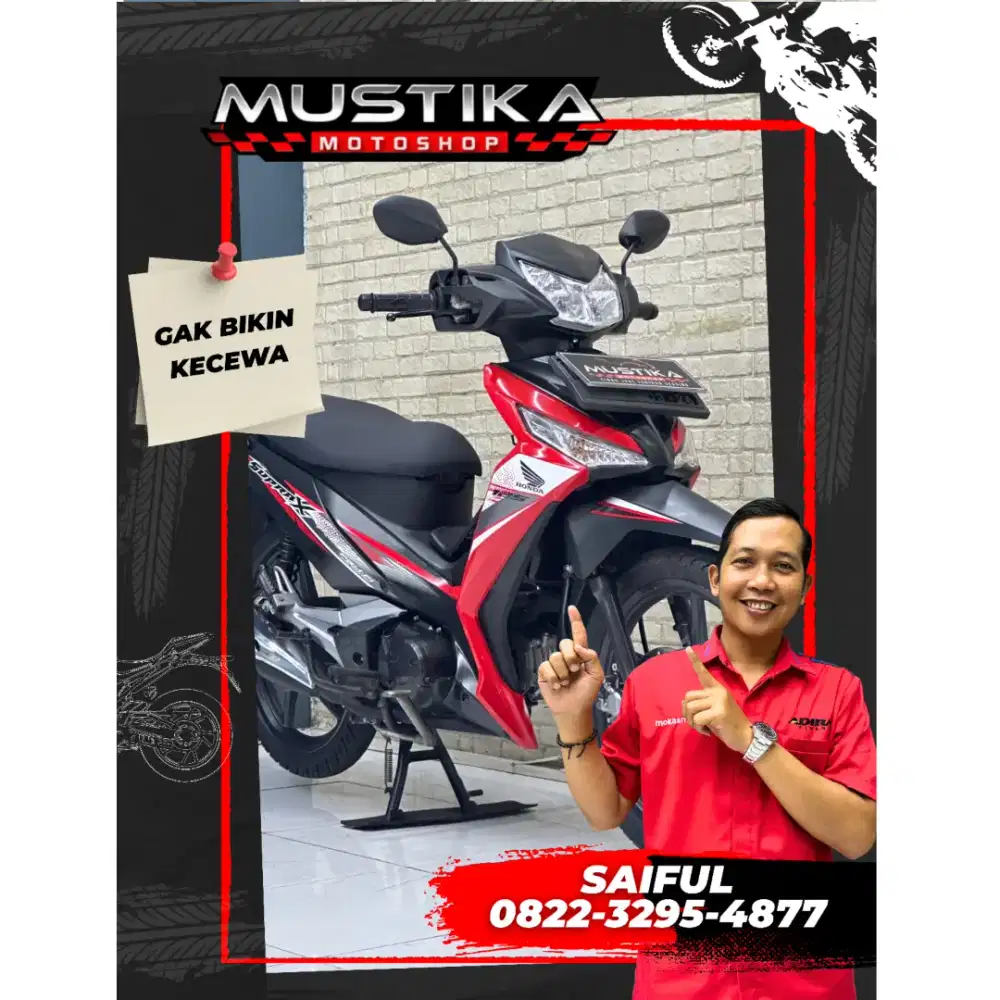 Perfect Condition!!Honda Supra X 125 Fi 2021 N Asli Mulus-Mustika