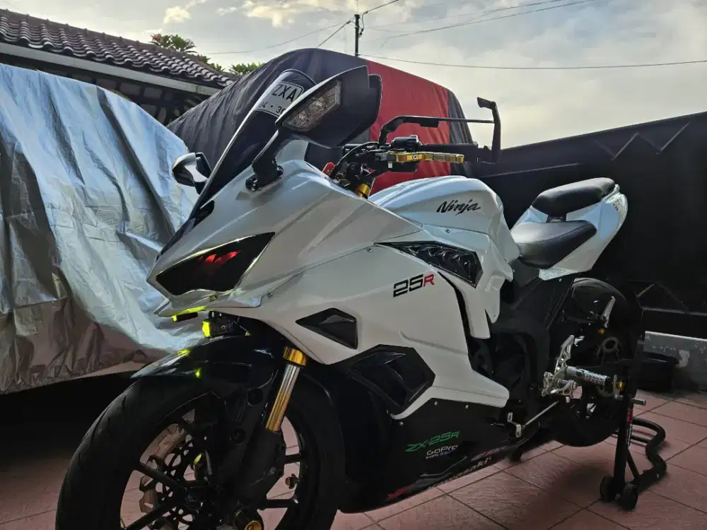 Ninja 250 Custom ZX25r Full Modif Mewah Pajak Hidup Lengkap jual Cepat