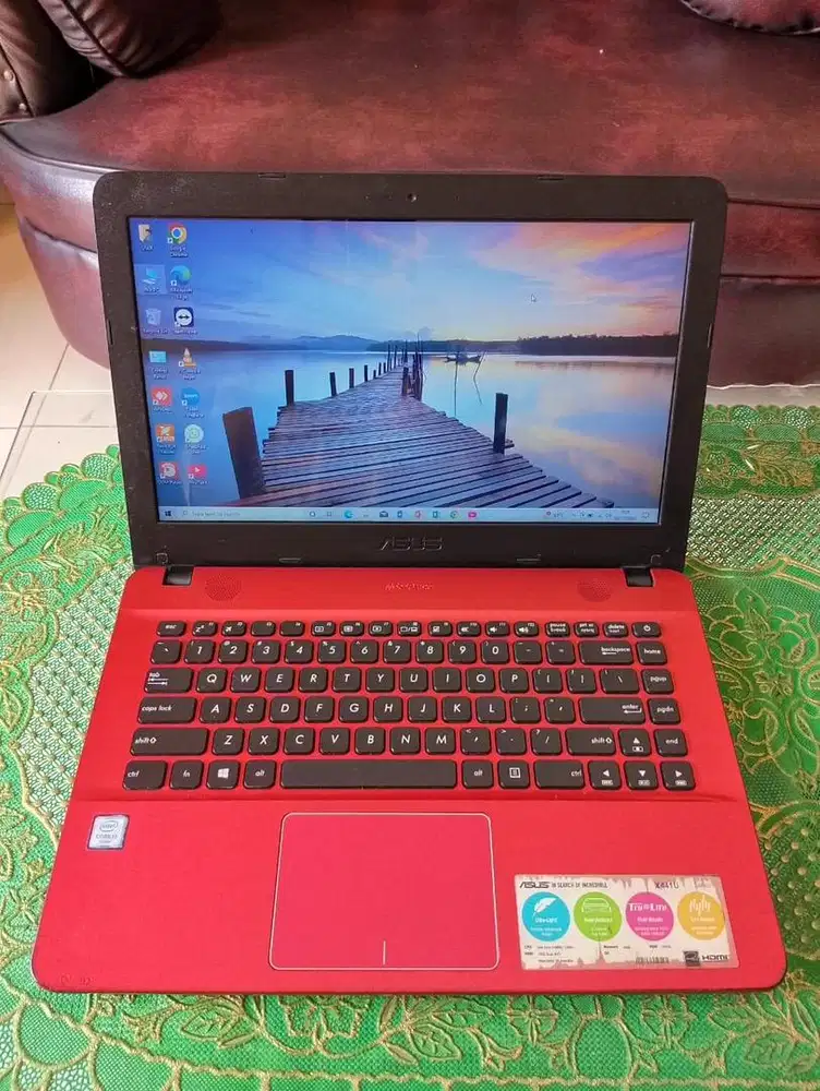 LAPTOP ASUS X441U Core i3 Gen6  Ram 4gb  Ssd 128gb