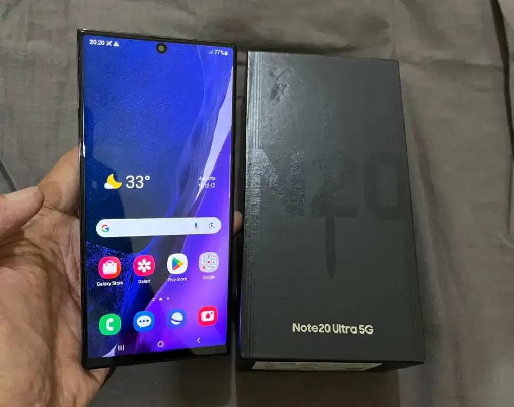 Samsung galaxy Note 20 ultra 5G 
12/256