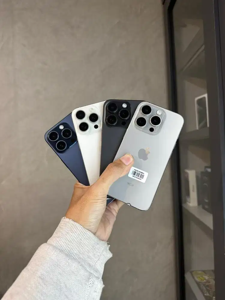 Iphone 15 pro 128 dan 256 ex ibox