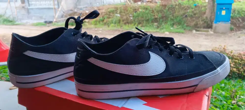 Sepatu Nike Court Legacy Canvas Original