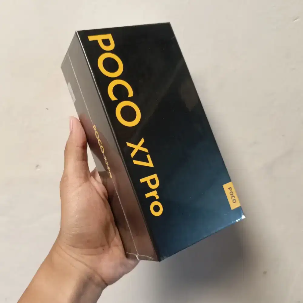 Poco X7 pro 5G 12/512 new/baru ( setara f7 redmi note 15 14 plus f6 )