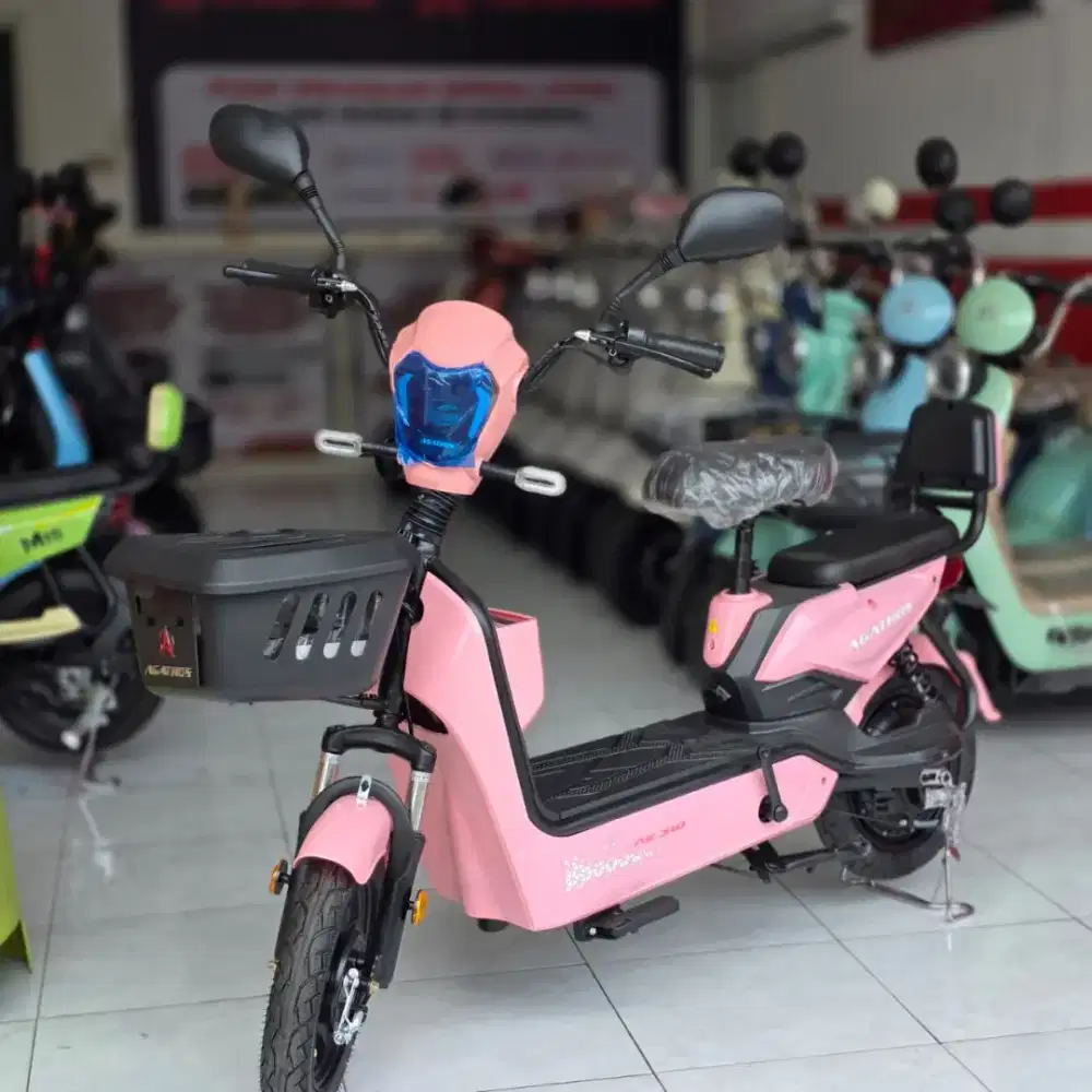 SEPEDAH LISTRIK AGHATOS AE310 PALING TERJANGKAU!