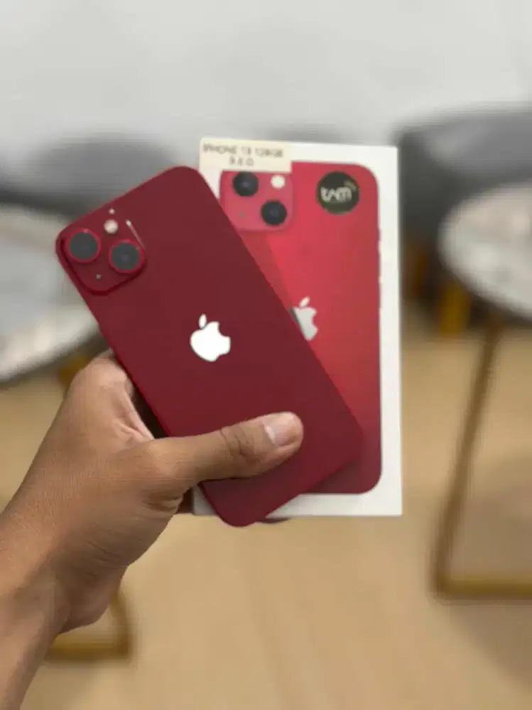 IPhone 13 128GB IBox product red mulus terawat full ori