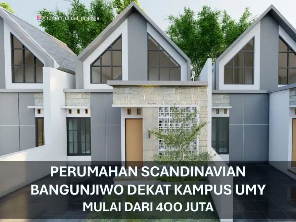 Perumahan di Bangunjiwo Kasihan Jogja Selatan dekat Kampus UMY Siap Bangun