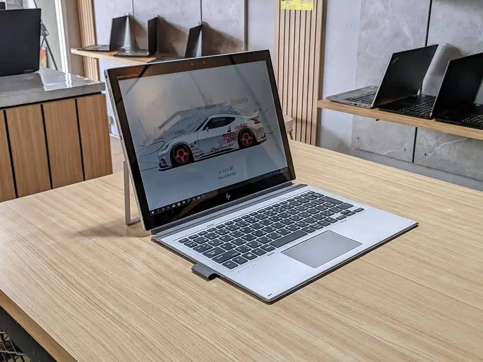 laptop Second HP ELITE X2 Touchscreen 2 in 1 Fullset Bergaransi.