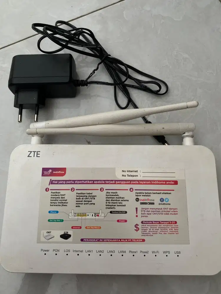 Jual modem/router IndiHome