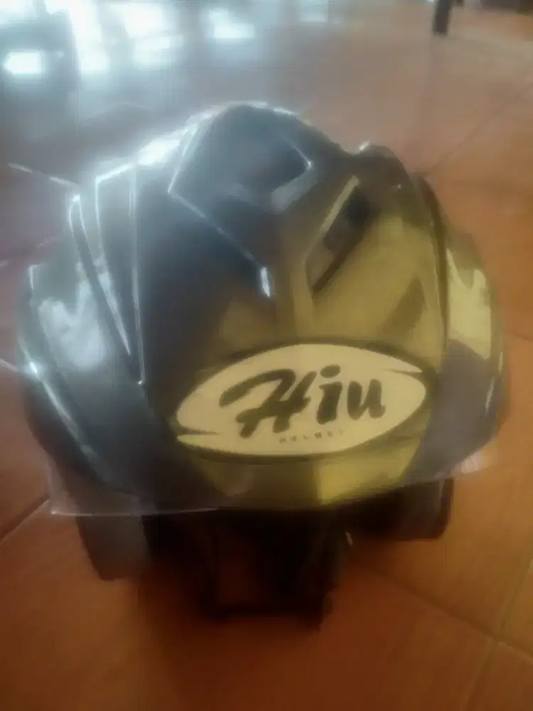 hiu arrow black double visor