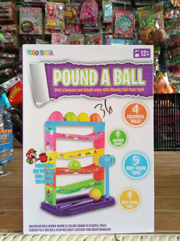 mainan anak pound a ball