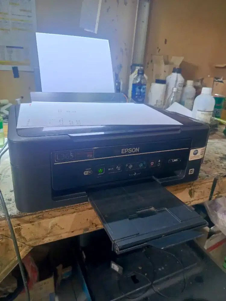 PRINTER EPSON L365 WIFI SERIES SECOND SIAP PAKAI