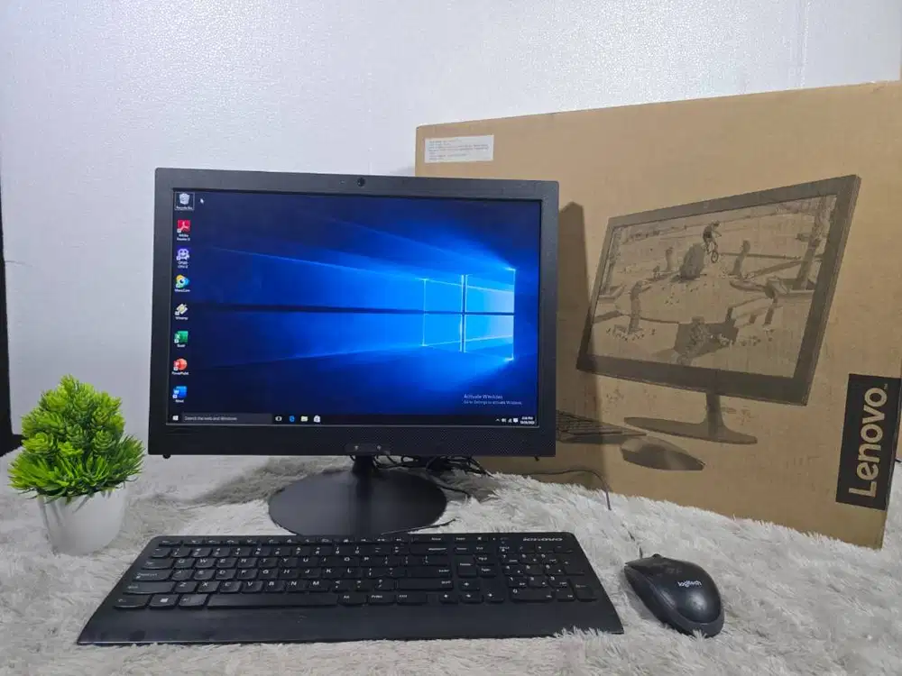 Lenovo AIO 330  Komputer Ringkas, Kinerja Hebat - AMD A6