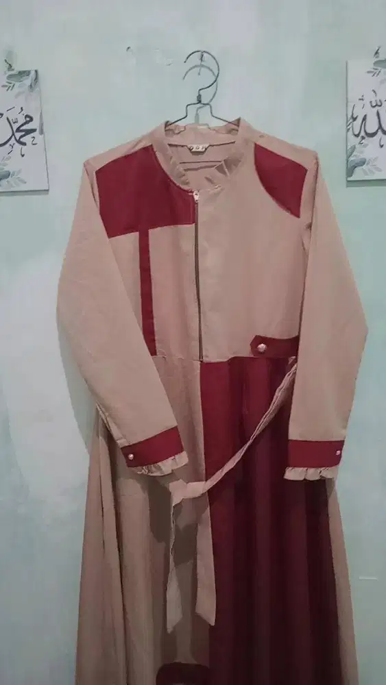 BARU ,gamis A-line cantik