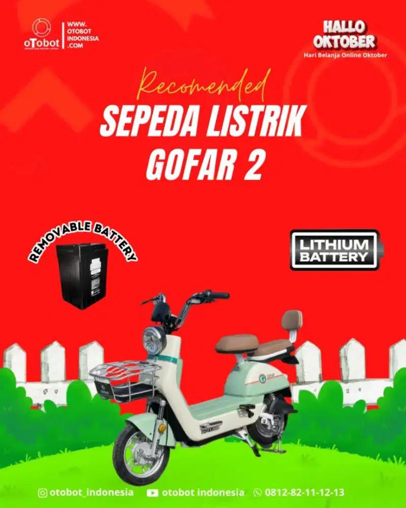 Sepeda Listrik Gofar 2