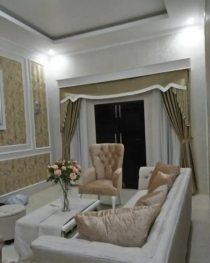 Supplier Tirai Gorden Jendela Gordyn Mewah Hordeng Model Terbaru Murah