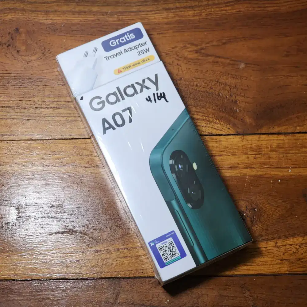 Samsung A07 4/64 GB Warna Green NEW/Baru Garansi Resmi SEIN 1 Tahun