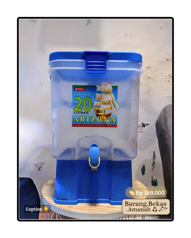 Dijual Dispenser Air Lion Star Arizona 20 Liter bekas Harga Bersahabat