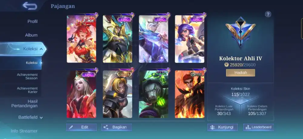 akun mobile legends
