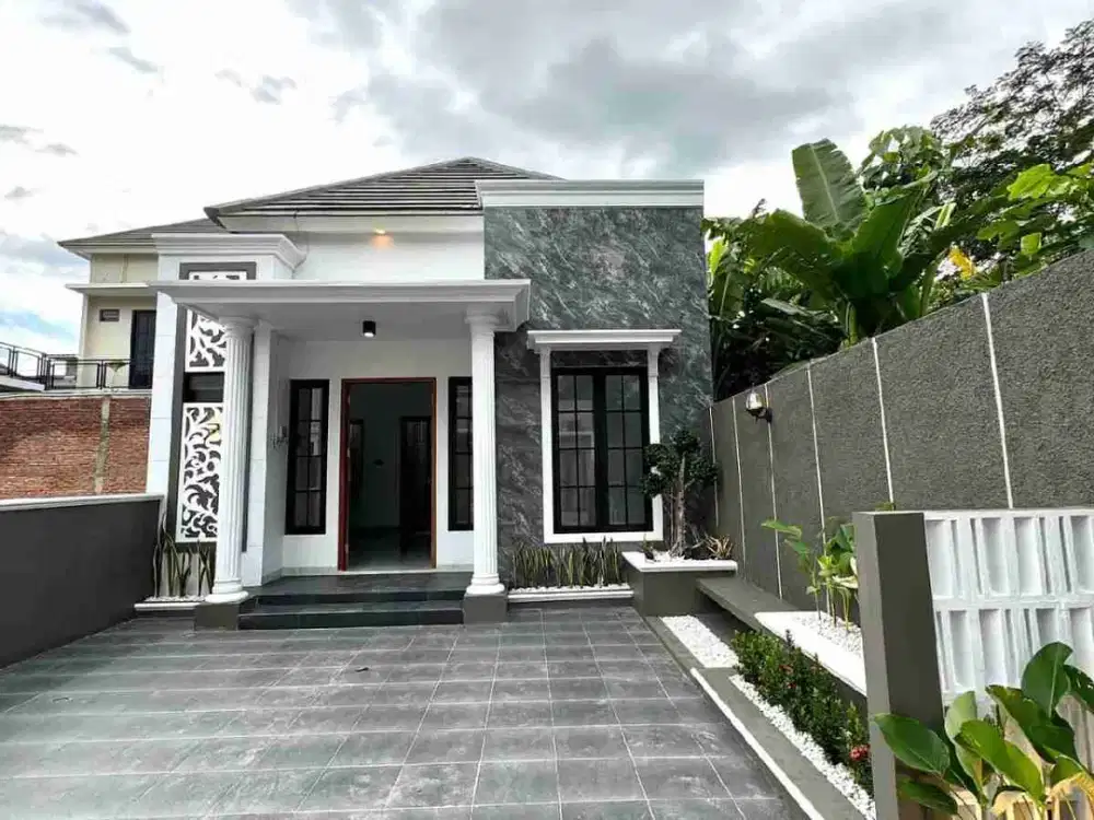 Rumah luxury siap bangun free design promo diskon 20 jt