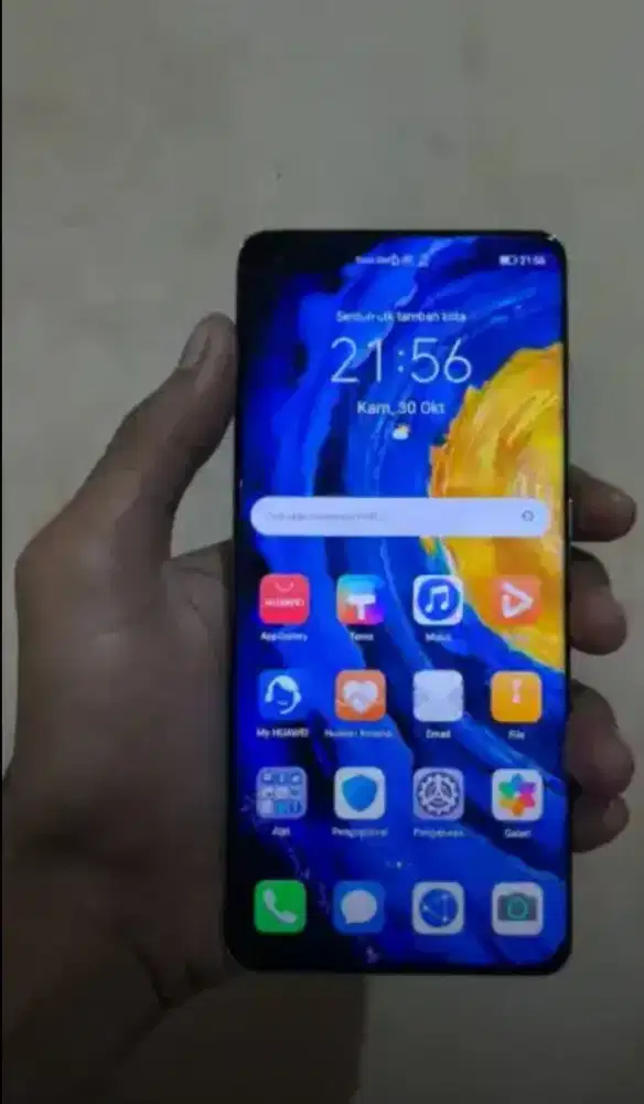 Huwawai p40 pro plus ram 8 512GB minus tutup retak