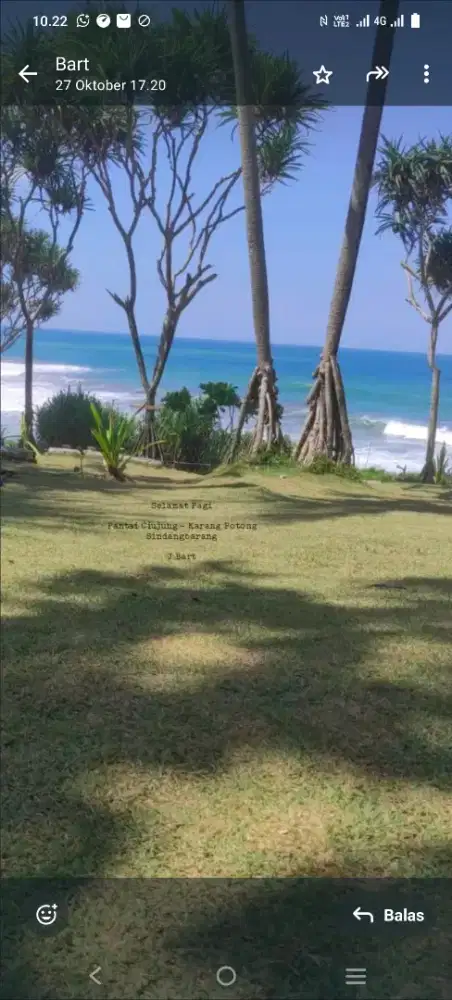 Dijual tanah di Cianjur, Sindang barang