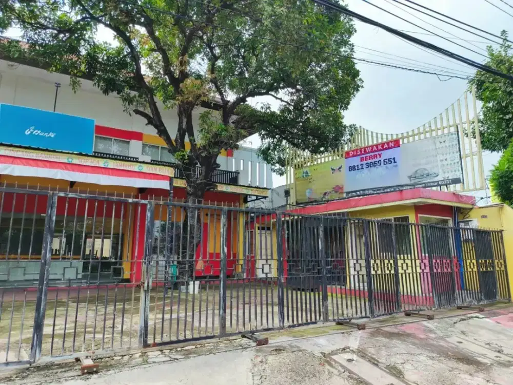 Disewakan Bangunan Komersial Nol Jalan Raya Jemursari, dekat Jemur Andayani, A Yani, Siwalankerto, Kutisari, Kendangsari