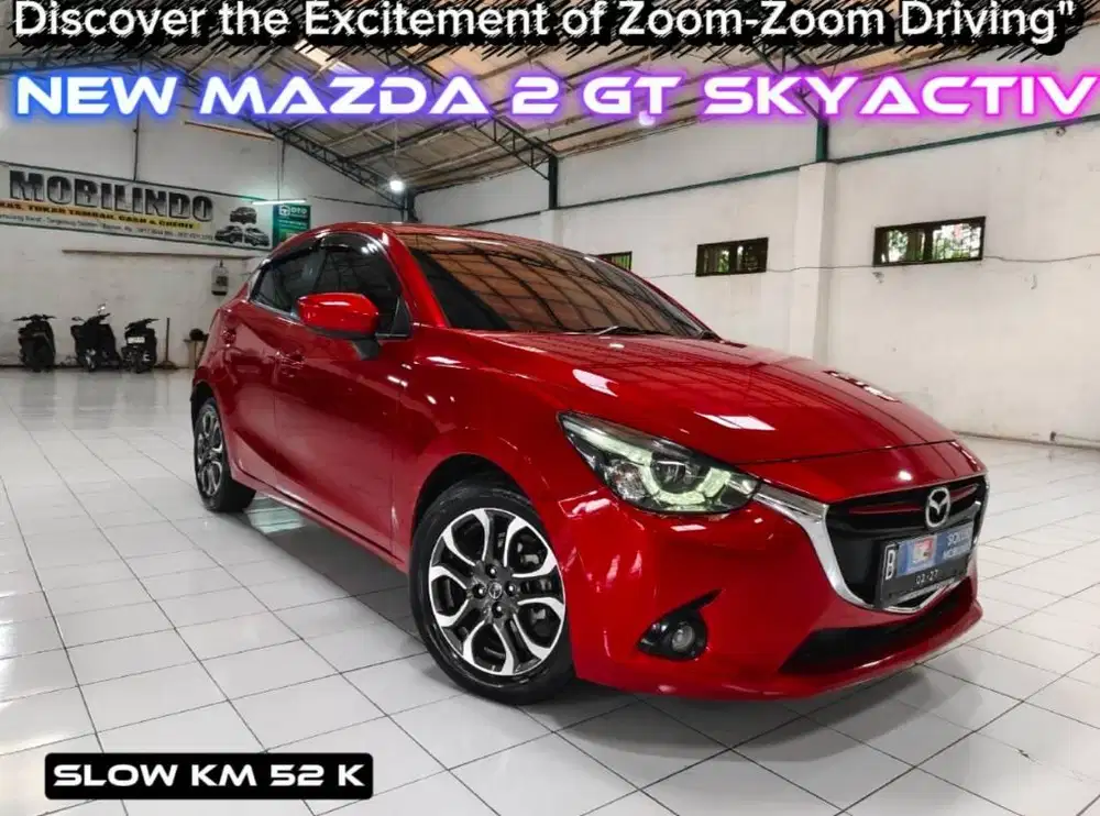 (Km 52 rb) Mazda 2 GT 1.5  AT Bensin 2016 /2017 Merah