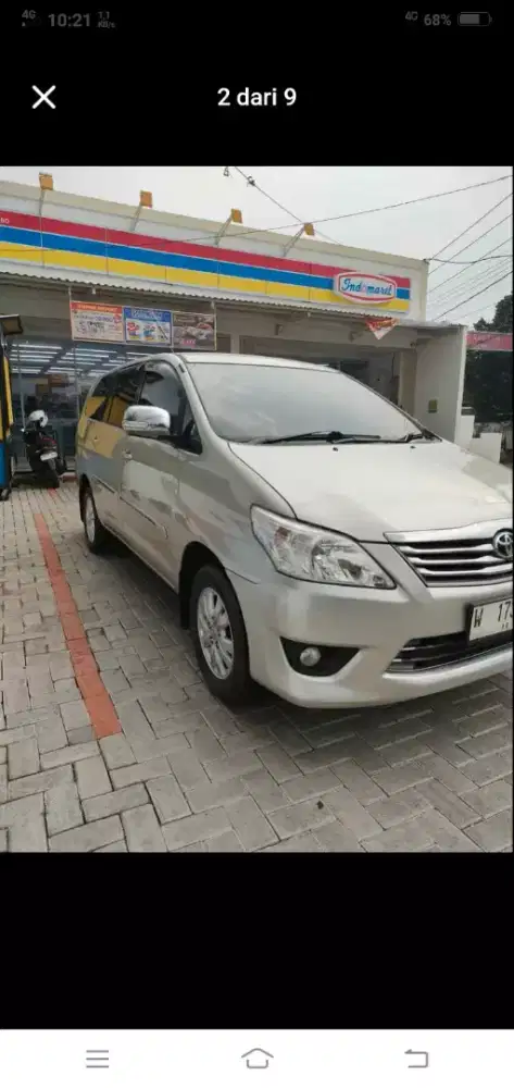 Toyota Kijang Innova 2012 Bensin