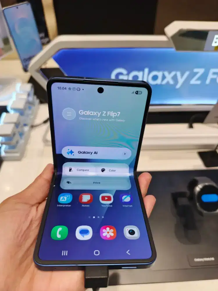 CICILAN SAMSUNG Z FLIP 7 BUNGA RENDAH HANYA KTP