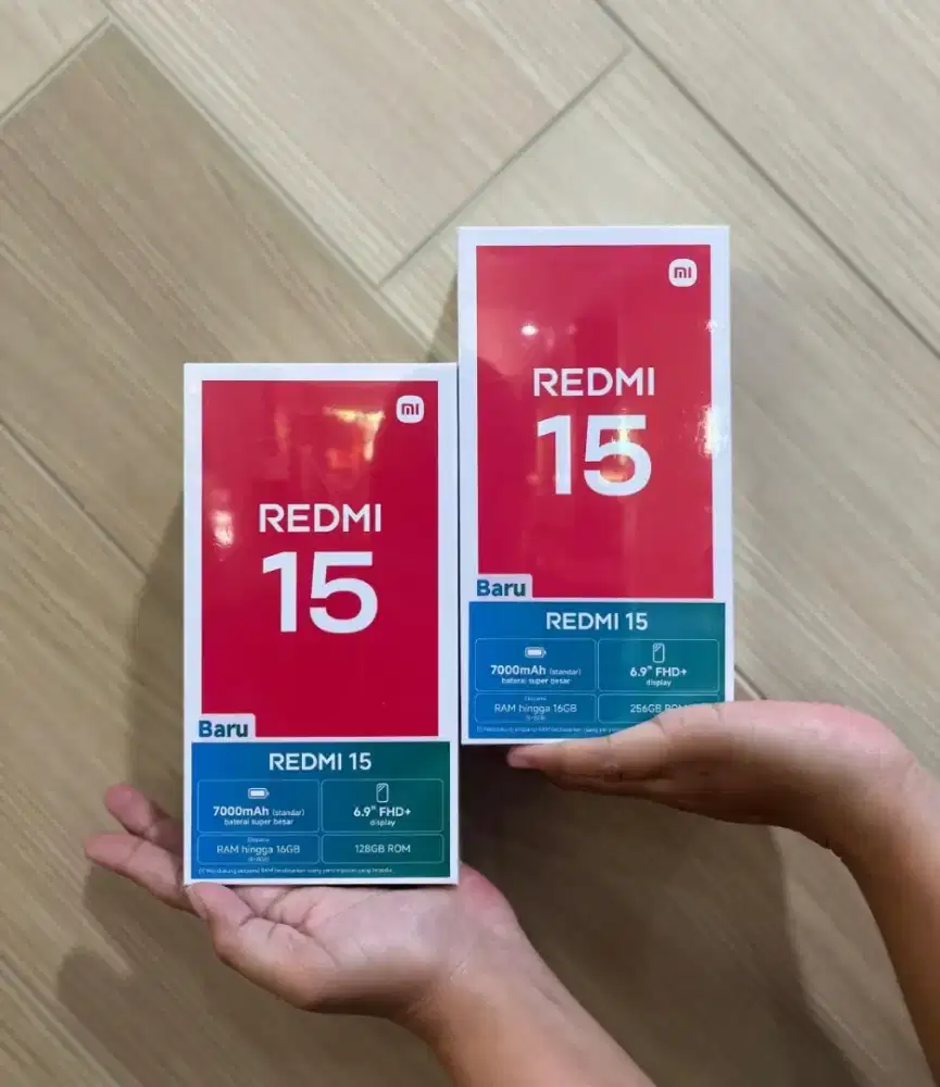 Cicilan 0% Redmi 15 8/256