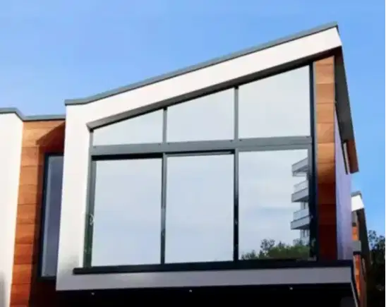 Kaca film rumah. Kaca film gedung. Kacafilm jendela Pabrik Kantor Cafe