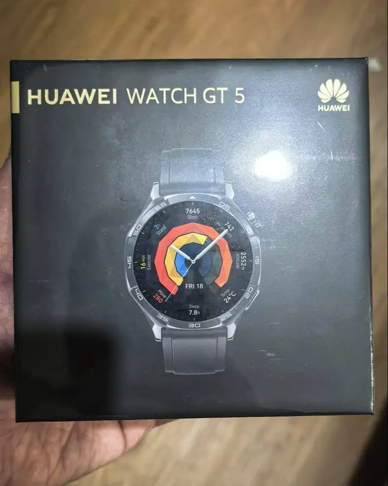 Huawei Watch GT5 Black (Baru segel)