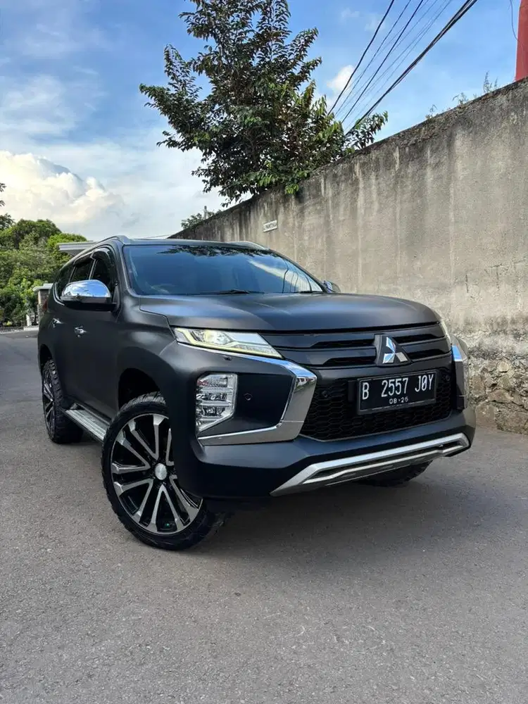[CASH] Mitsubishi Pajero Dakar 2021 Murah Hitam 4x2 Tt Pribadi Dakar