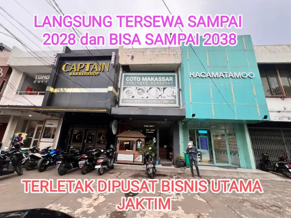 Jual Ruko Jakarta Beli Pasti Untung berada di Buaran Jakarta Timur