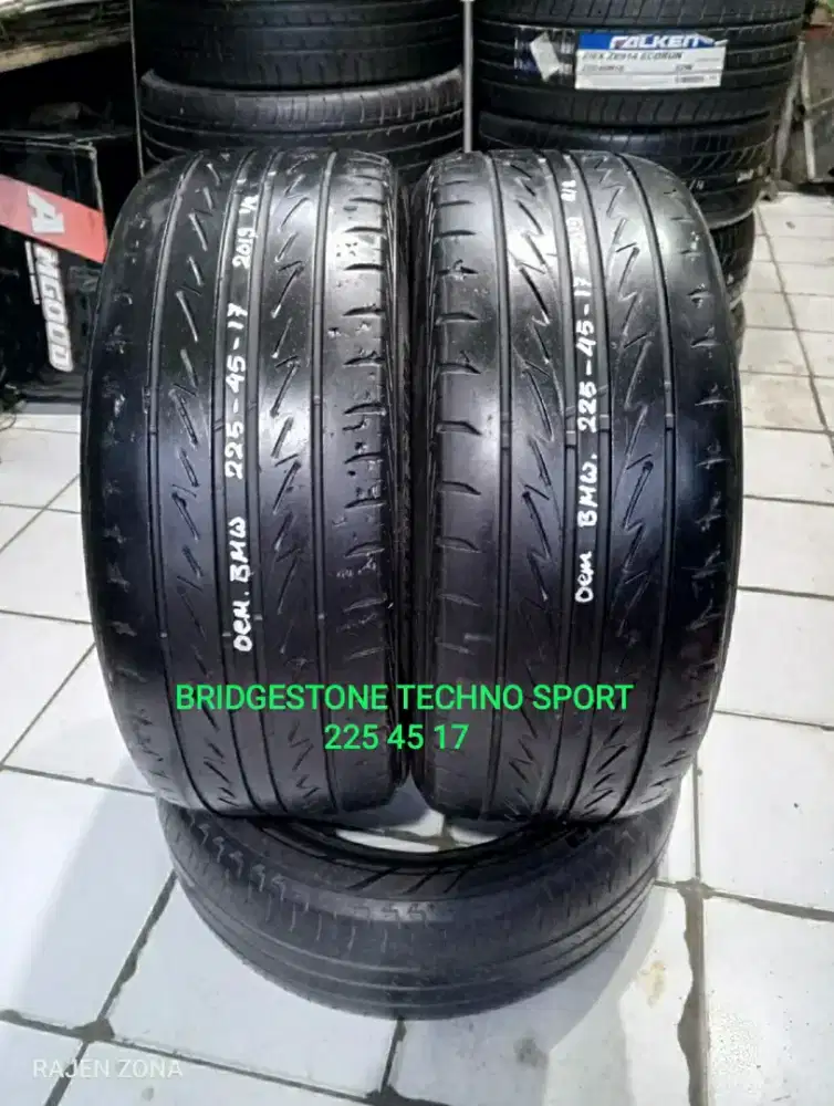 2 pcs BRIDGESTONE TECHNO SPORTS 225_45_17