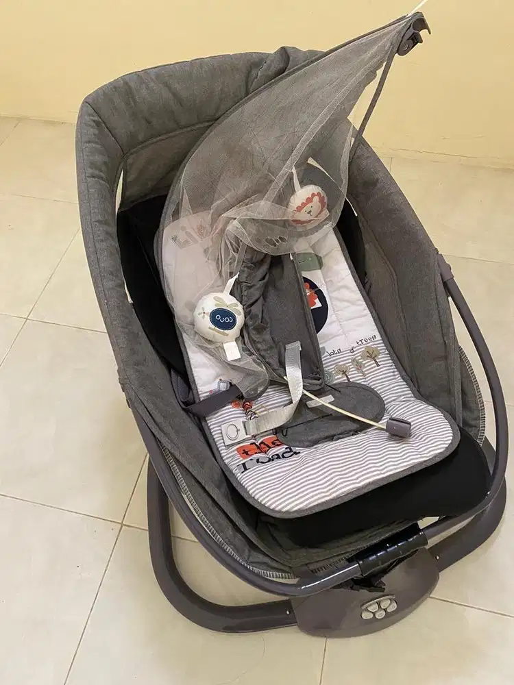 bouncher eletrik cocolatte & baby chair sugar baby