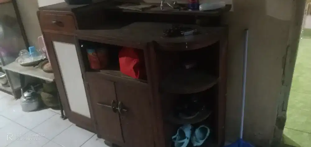 Jual lemari bufet dan lemari akaian kayu jati