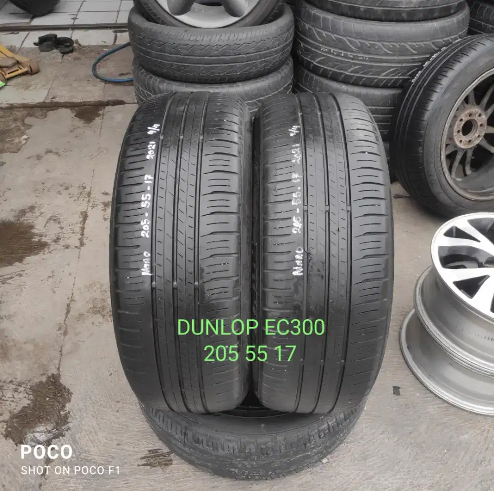 2 pcs DUNLOP ENASAVE EC300 205_55_17 (2021)