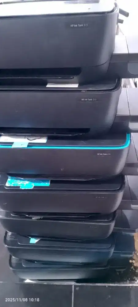 Printer HP ink tank 315 (6unit)+319(1 unit)