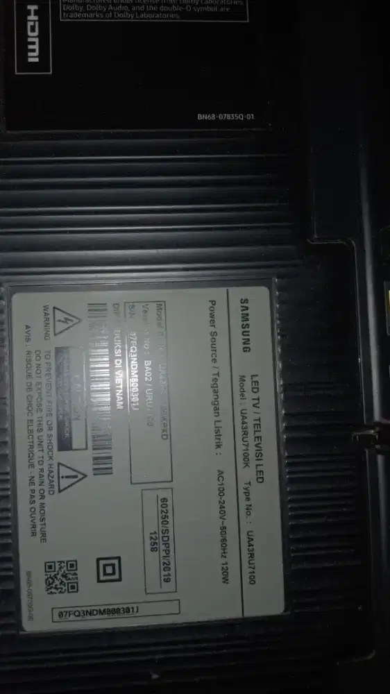 led smart TV samsung